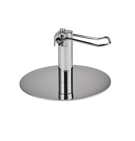 Ayala Pako 01 P-7 Scaun de Coafor cu Bază Rotundă Argintie