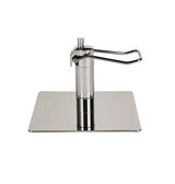 Ayala Pako 01 P-7 Scaun de Coafor cu Bază Pătrată Argintie