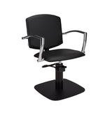 Ayala Pako C1 P-7 Scaun de Coafor cu Bază Pătrată Neagră