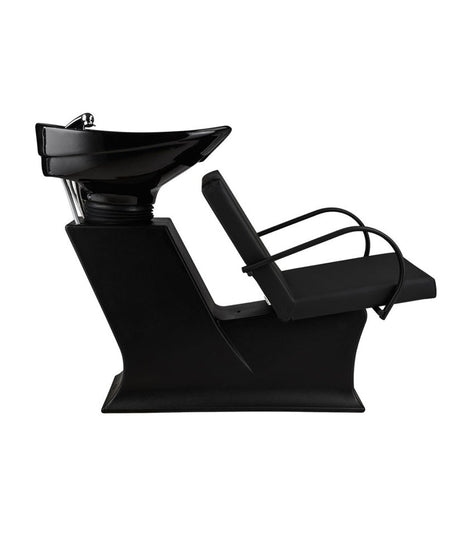 Ayala Lady Y Pik P-7 Unitate de Spălare Neagră cu Chiuvetă Neagră