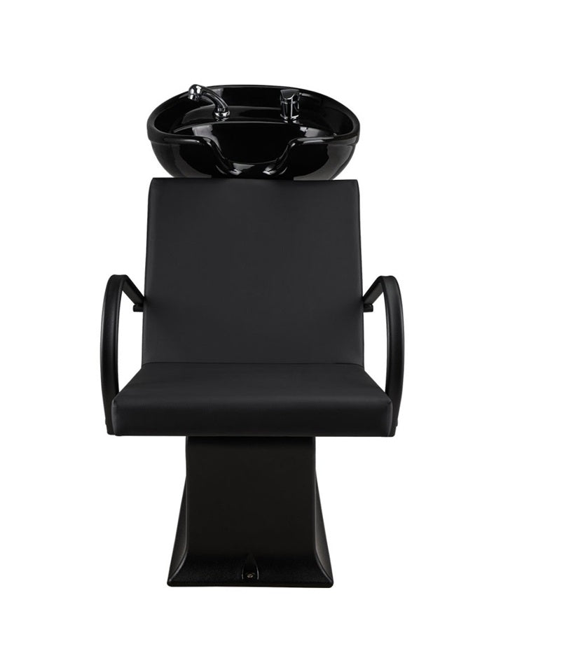 Ayala Lady Y Pik P-7 Unitate de Spălare Neagră cu Chiuvetă Neagră