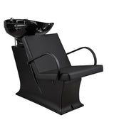 Ayala Lady Y Pik P-7 Unitate de Spălare Neagră cu Chiuvetă Neagră