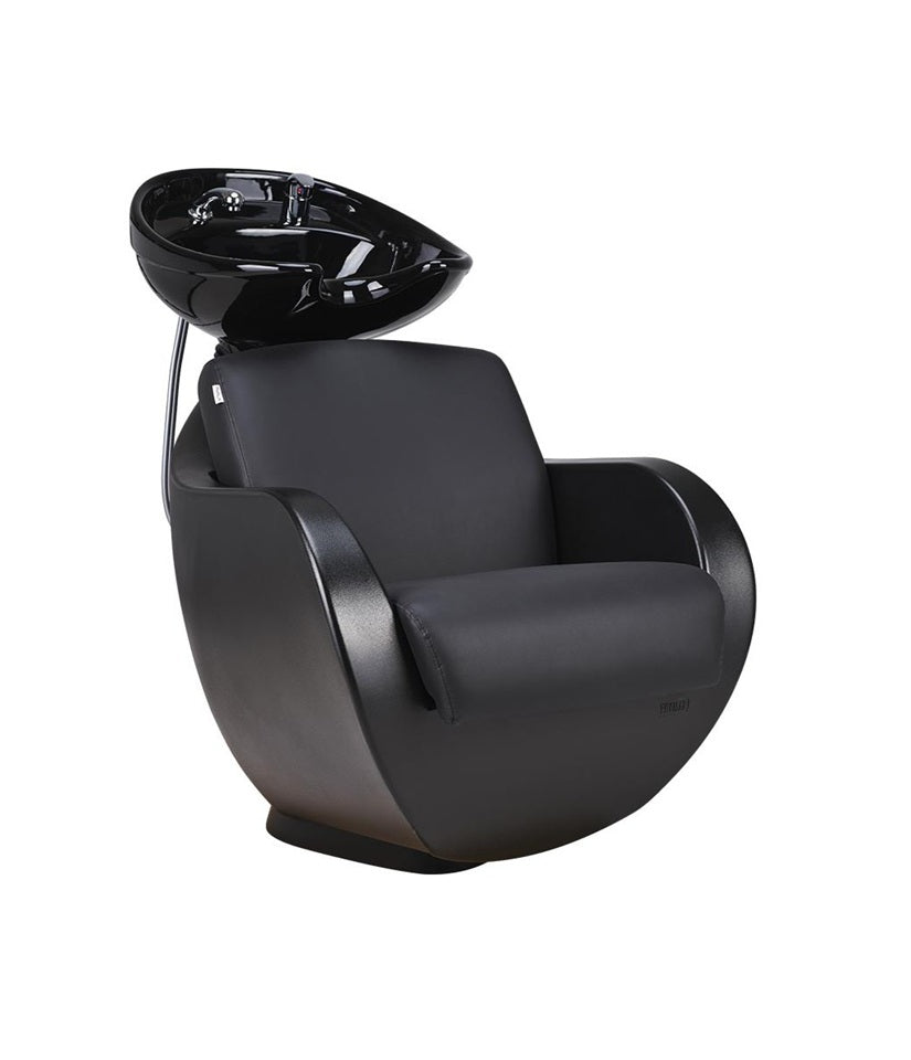 Ayala Thomas P-7 Unitate de Spălare Neagră cu Chiuvetă Neagră