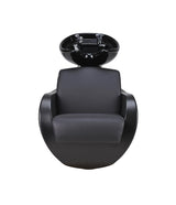 Ayala Thomas P-7 Unitate de Spălare Neagră cu Chiuvetă Neagră