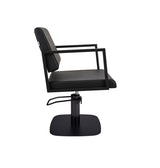 Ayala Loft C1 P-7 Scaun de Coafor cu Bază Pătrată Neagră