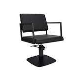 Ayala Loft C1 P-7 Scaun de Coafor cu Bază Pătrată Neagră