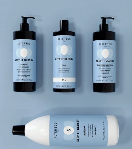 AlterEgo Keep It Glossy Co-Wash Cremă de Curățare Ultra-Blândă 480ml