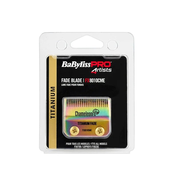 BaBylissPRO Chameleon – Cuțit Profesional Fade din Titan 45 mm pentru Precizie Maximă