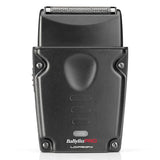 BaBylissPRO LO‑PROFX Compact Shaver – Aparat Profesional de Ras, Ultra‑Compact, Single Foil Black Titanium, Motor 10.000 RPM