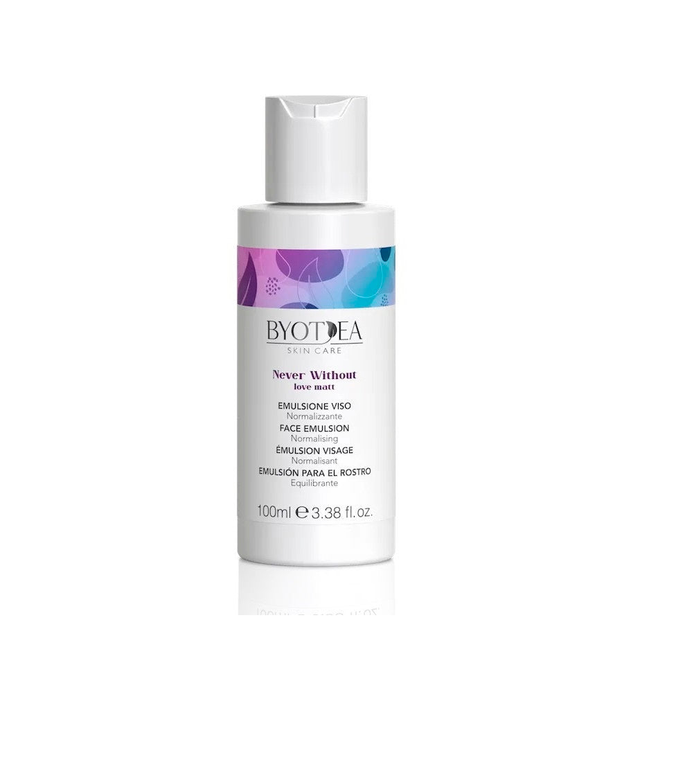 Emulsie Pentru Ten Mixt Byotea Never Without Love Matt Face Emulsion Normalising 100ml -