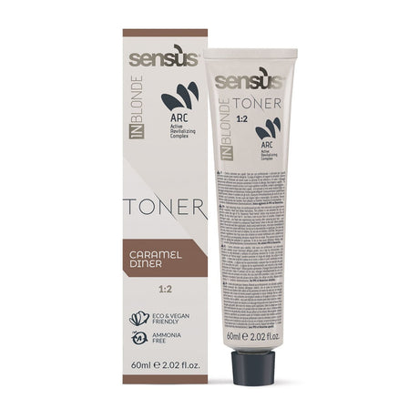 Vopsea De Păr Demi-Permanentă Fără Amoniac Sensus InBlonde Toner 60ml