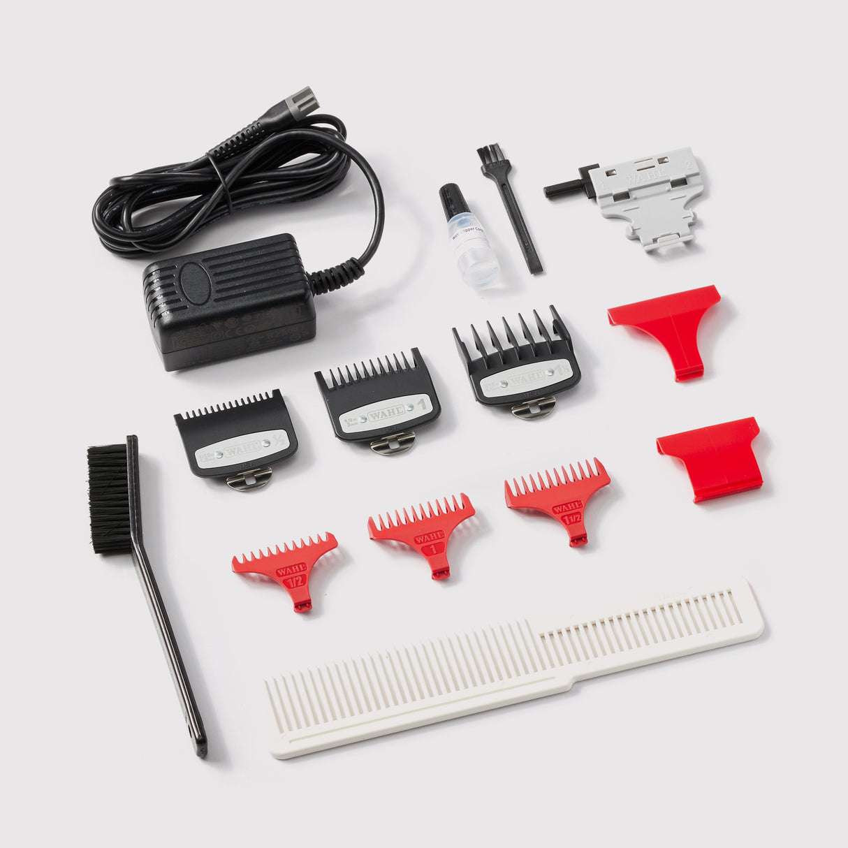 Set Barber Combo Wahl Mașină De Tuns Profesională Magic Clip Cordless + Mașină De Contur Detailer Li Negru