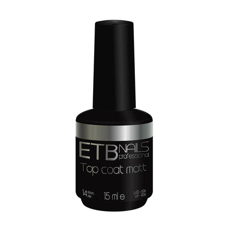 ETB Nails Gel Lac de sigilare mat LED/ UV 15ml