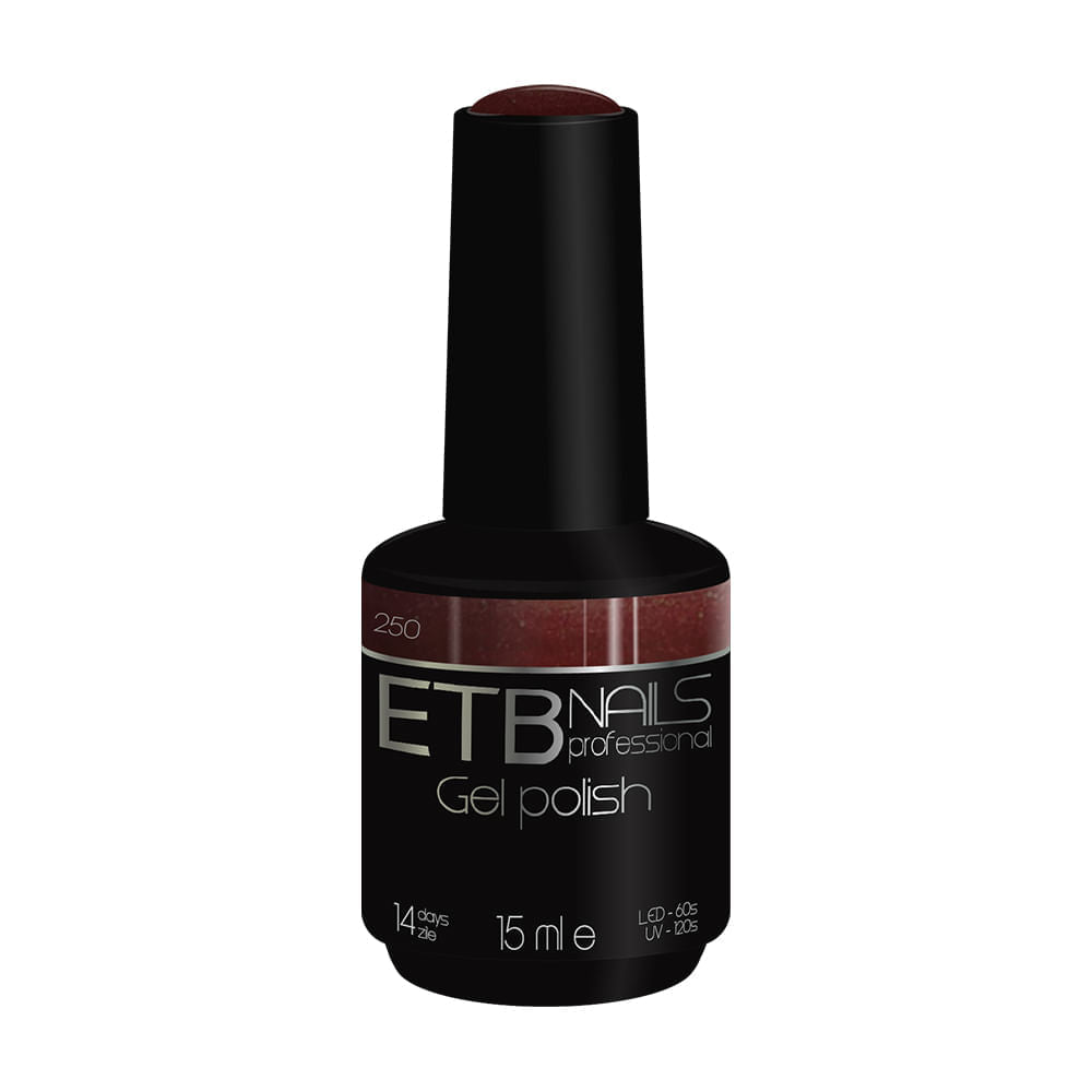 ETB Nails Gel unghii 250 Garnet 15ml