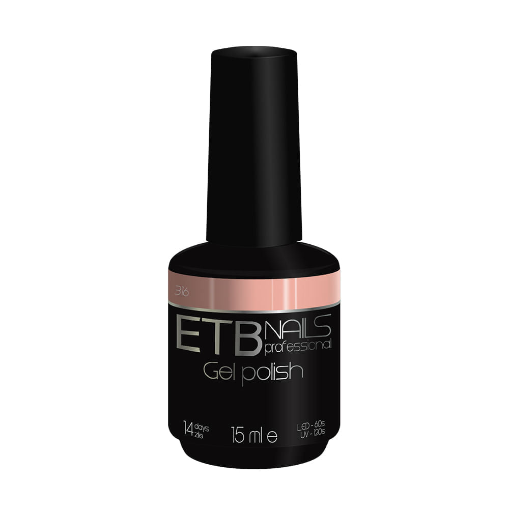 ETB Nails Gel unghii 316 Cheeky 15ml