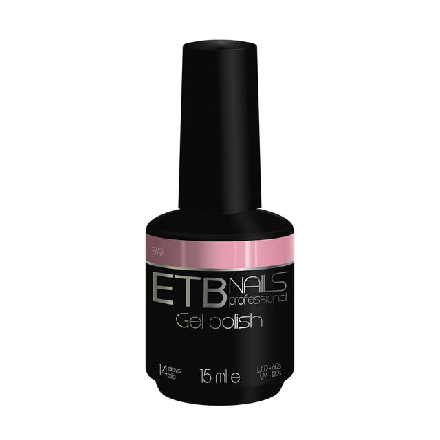 ETB Nails Gel unghii 319 Matte Pink 15ml