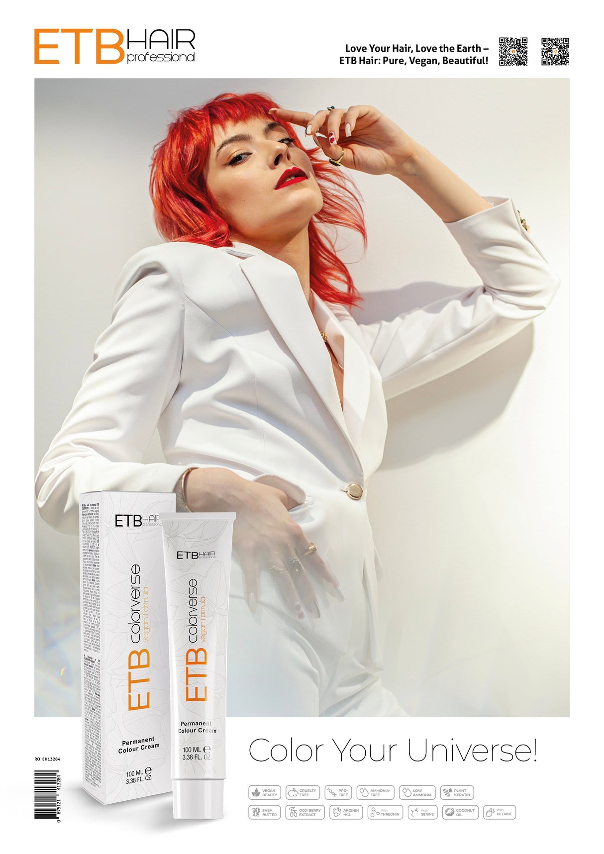 ETB Hair Poster ColorVerse Vopsea de Păr Vegană A2