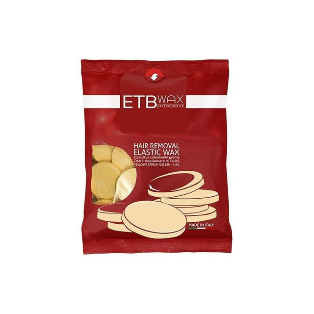 ETB Wax Ceară elastică Galbenă monede 1000g