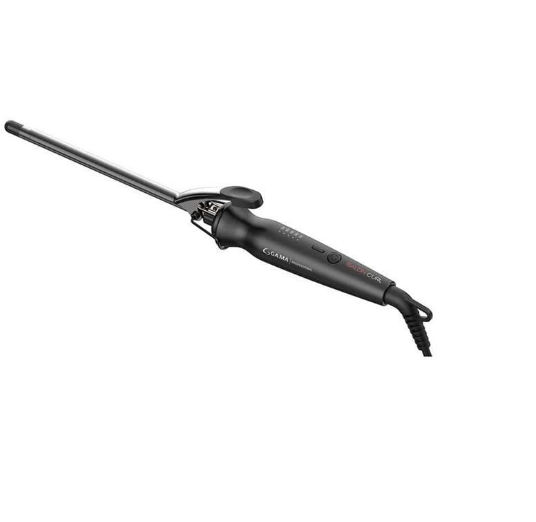 GA.MA Silk Salon Ondulator Profesional – Tehnologie Titan-Ceramică, Nano Silver, 5 Trepte de Temperatură și Dimensiuni Variate (9–38 mm) pentru Bucle Perfecte