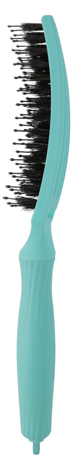 Olivia Garden FingerBrush Combo Medium Mint – Perie Profesională pentru Descurcare, Netezire și Volum