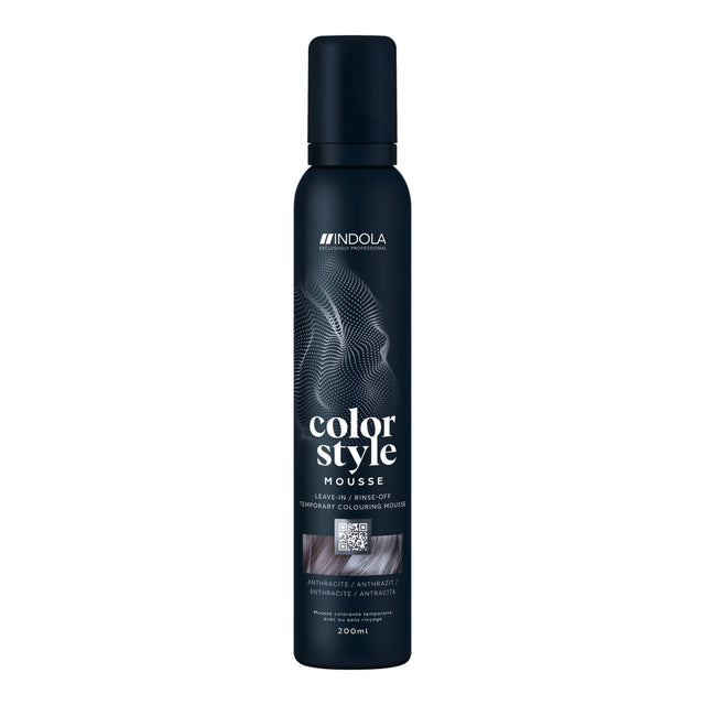 Indola Color Style Mousse Spumă Colorantă Antracit