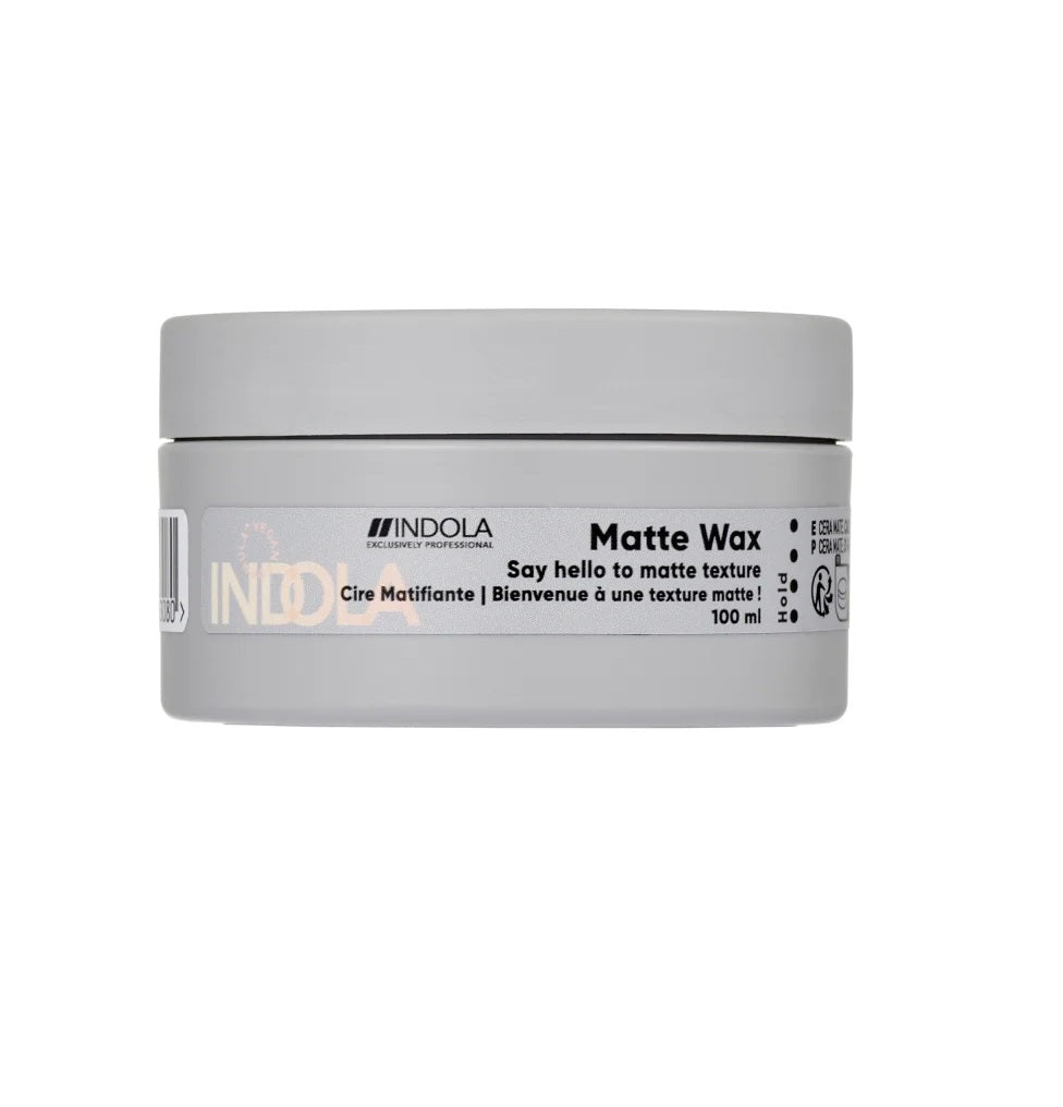 Pastă Modelatoare Cu Fixare Puternică Indola Matte Wax 100ml