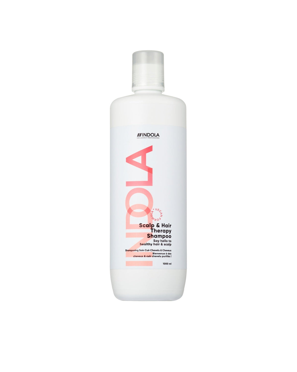 Indola Scalp & Hair Therapy – Șampon Profesional Vegan pentru Scalp Sensibil și Păr Slăbit, cu Keratină Vegetală și Agenți Anti-mătreață