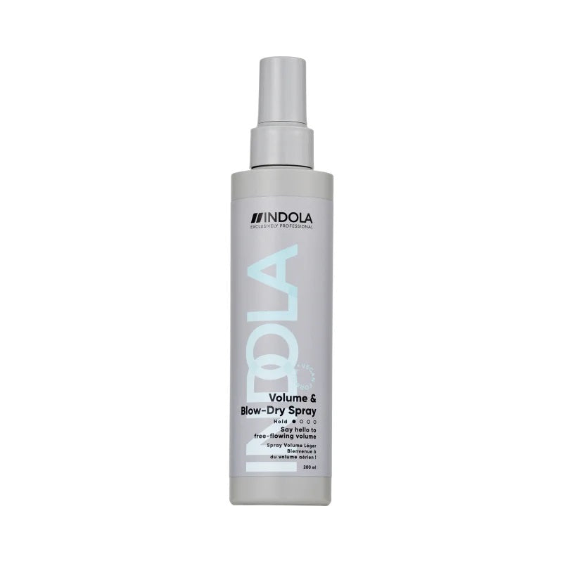 Spray Pentru Volum Și Uscare Rapidă Indola Volume & Blow-Dry Spray 200ml