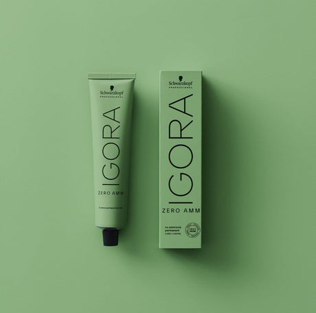 Schwarzkopf Professional IGORA ZERO AMM Vopsea Permanentă Fără Amoniac 60ml – Culoare Naturală Intensă, Fără Compromisuri