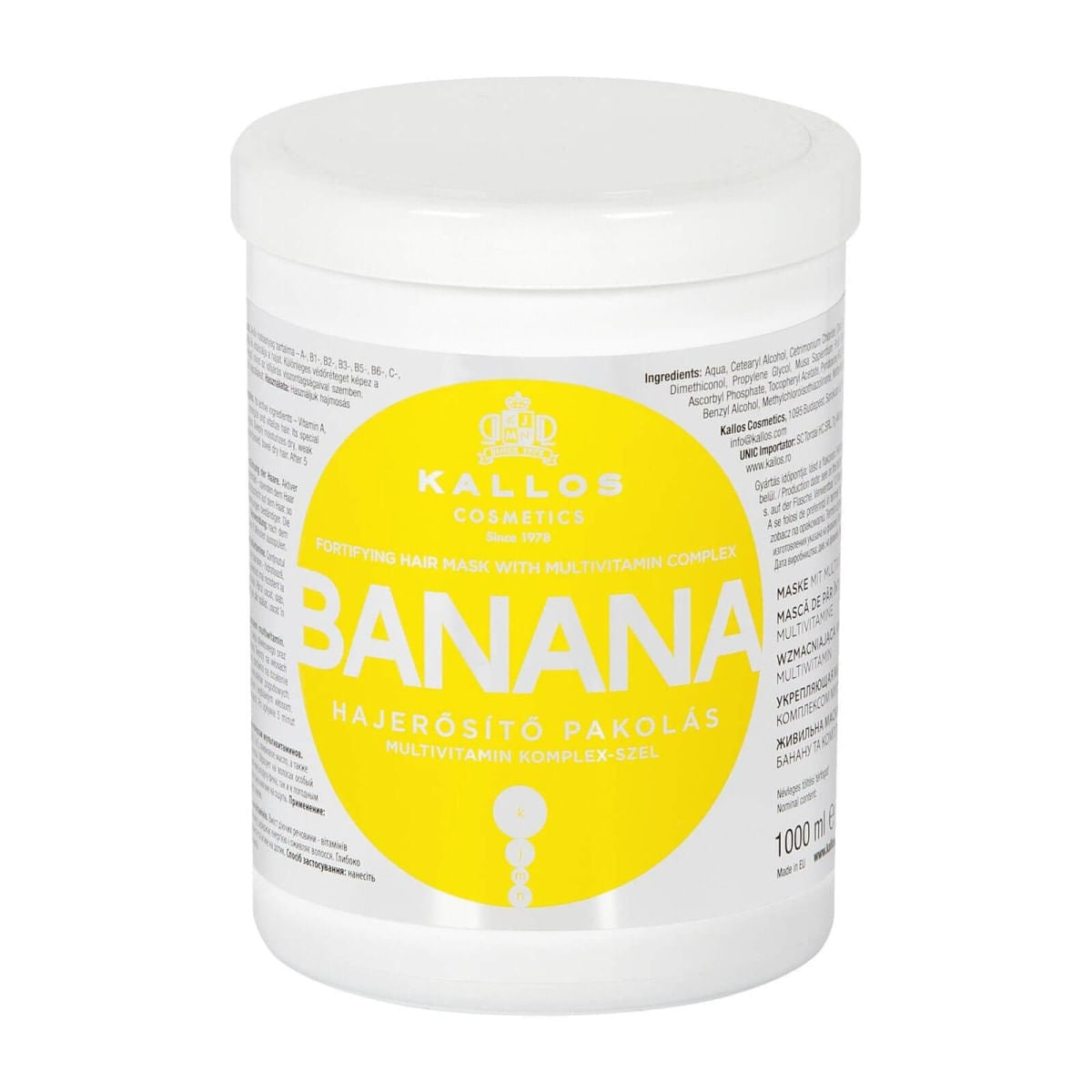 Kallos Banana masca 1000ml