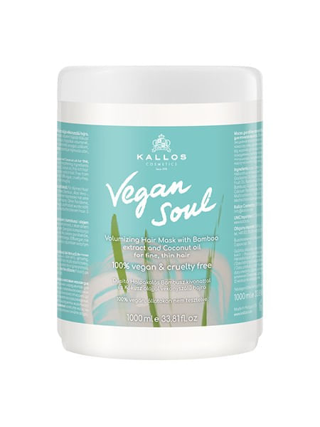 Kallos Vegan Soul Mască 1000ml