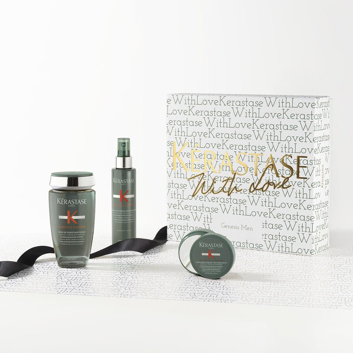 Kerastase Genesis Homme Set Cadou Trio 2022 (Sampon 250ml+Spray 150ml+Ceara 75ml)