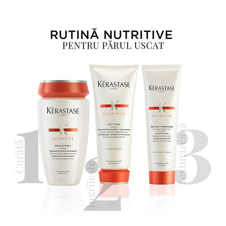 Kerastase Nutritive Set Cadou Trio 2022 (Sampon 250ml+Balsam 200ml+Crema 150ml)