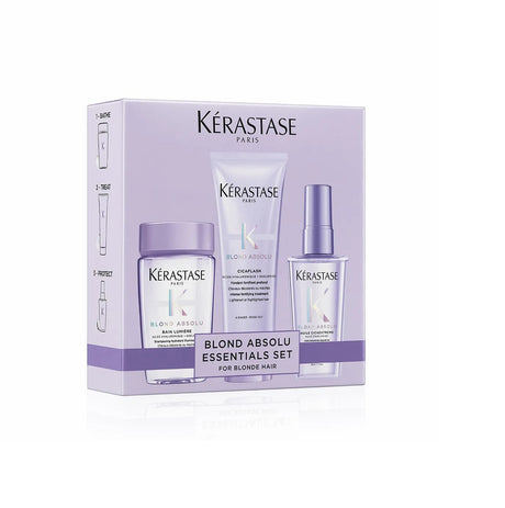 Kerastase Blond Absolu Discovery Set Cadou Șampon 80ml+Balsam 75ml+Ulei 50ml