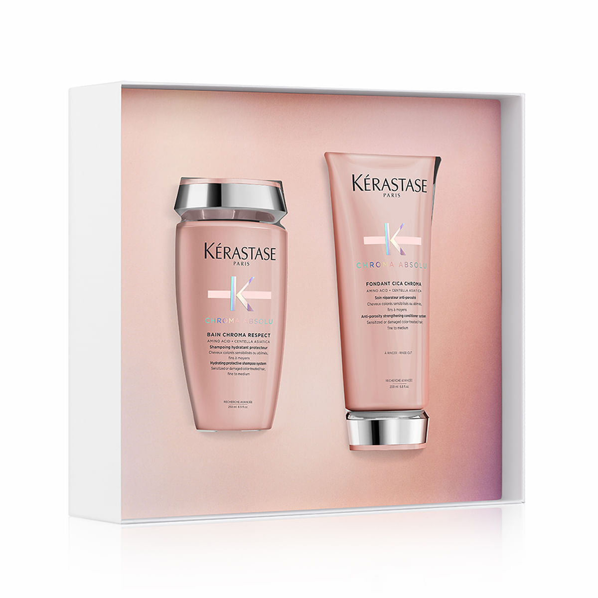 Kerastase Chroma Absolu Set Cadou 2024 Șampon 250ml+Balsam 200ml