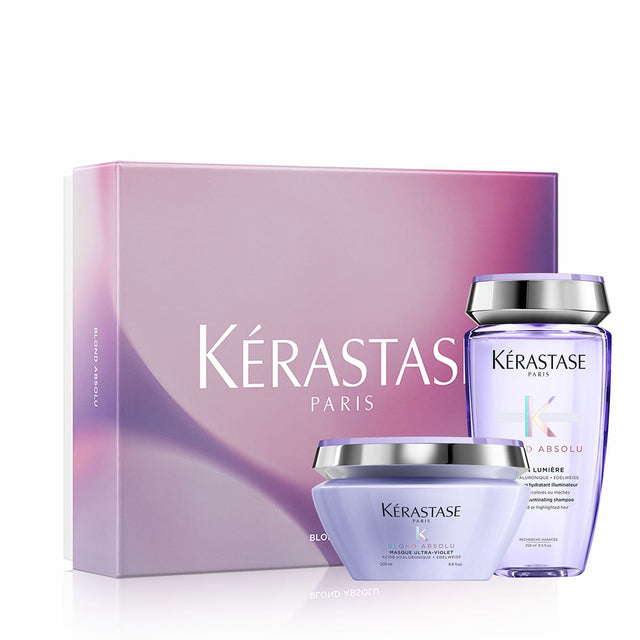 Kerastase Blond Absolu Set Cadou 2024 Șampon 250ml+Mască 200ml