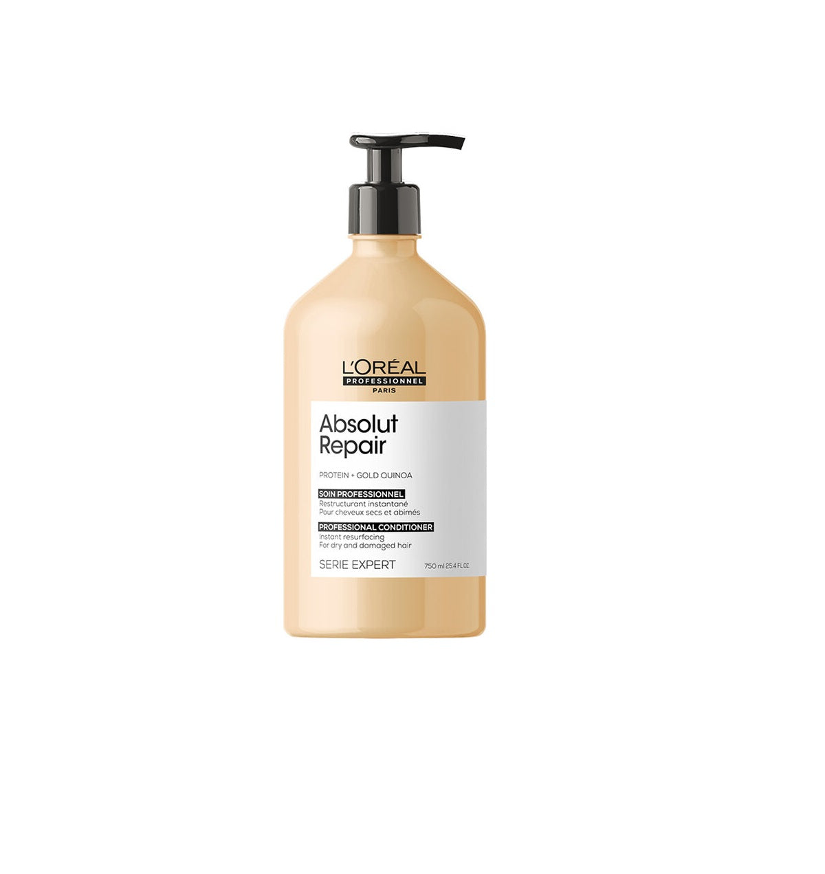 Balsam Regenerator L’Oréal Professionnel Absolut Repair Gold Quinoa + Protein – Răsfăț Intens pentru Păr Deteriorat sau Usca 750ml