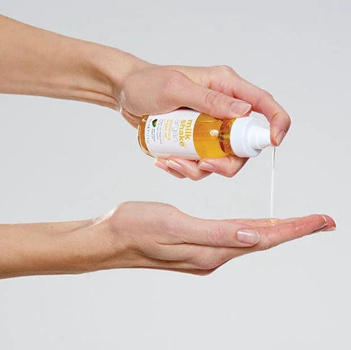 Milk Shake Argan Glistening Oil 50ml – Elixir Prețios cu Ulei de Argan pentru Strălucire, Hidratare și Răsfăț Instant al Părului
