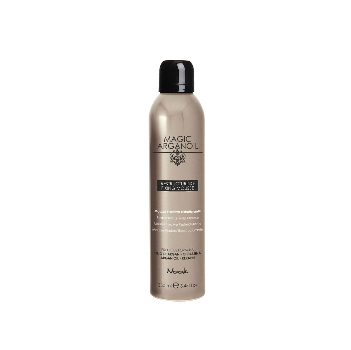 Nook Magic Argan Oil Restructuring Fixing Mousse 250ml