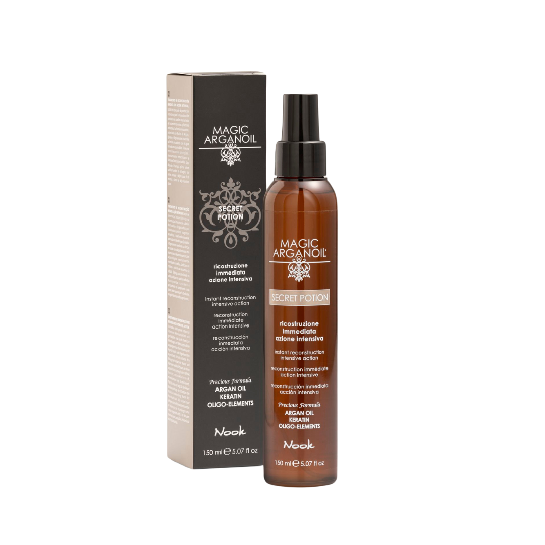 Tratament Spray pentru Regenerare Intensă și Mineralizare a Firului de Păr, Nook Magic ArganOil Secret Potion 150ml