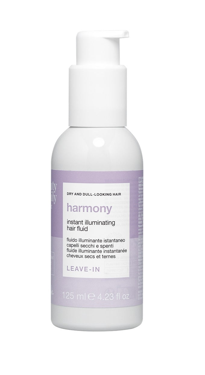 Tratament Organic Fără Clătire Pentru Strălucirea Și Hidratarea Părului Tern, Uscat Și Lipsit De Strălucire  Nook Beauty Family Harmony Instant Illuminating Hair Leave-In Fluid 125ml