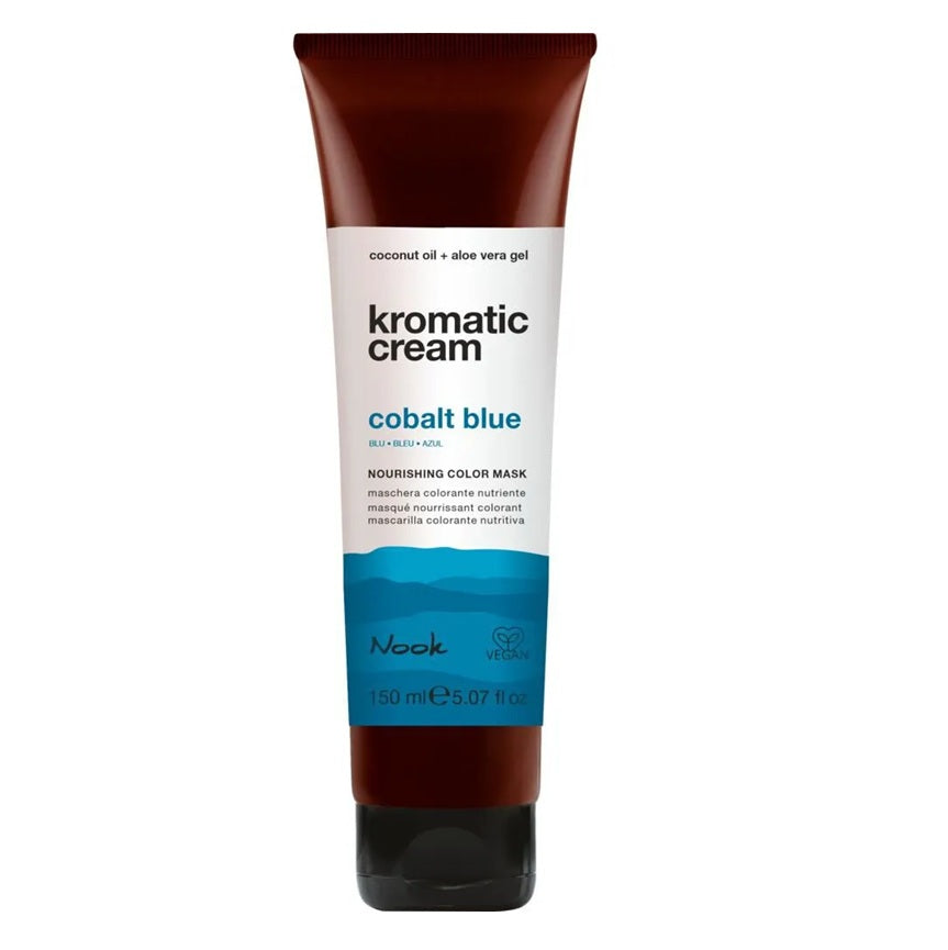 Nook Kromatic Cream 150ml – Cremă Profesională de Colorare cu Pigmenți Direcți, Fără Siliconi, cu pH Acid și Ingrediente Naturale