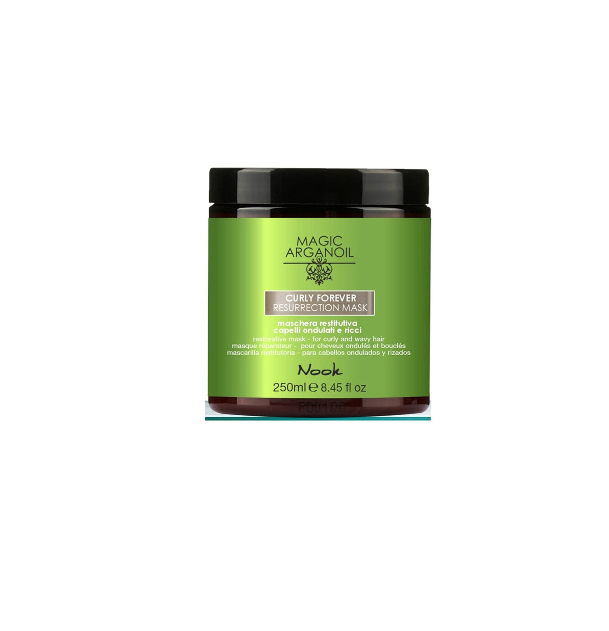 Nook Magic ArganOil Curly Forever Resurrection Mask – Masca Ultra-Regenerantă pentru Păr Creț și Ondulat