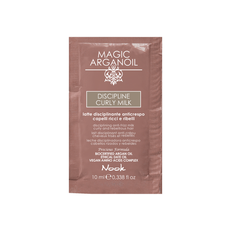 Lapte Anti-Frizz pentru Păr Rebel, cu Ulei de Argan, Nook Magic ArganOil Discipline