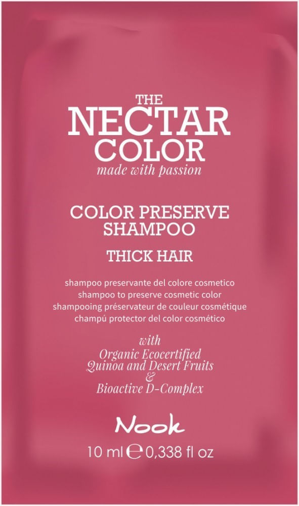 Nook Nectar Color Thick Hair Color Preserve Hair Sampon