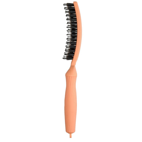 Olivia Garden Perie Curbata Fingerbrush Bloom Peach