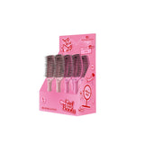 Display Cu 8 Perii Curbate Olivia Garden Fingerbrush Boar&Nylon ThinkPink 2024