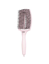 Olivia Garden FingerBrush Combo Pastel Large Pink – Perie Profesională pentru Descurcare Ușoară, Volum și Strălucire L