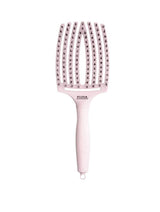 Olivia Garden FingerBrush Combo Pastel Large Pink – Perie Profesională pentru Descurcare Ușoară, Volum și Strălucire L