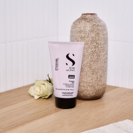 Alfaparf Milano Semi di Lino Style & Care Frozen Gel Gel Profesional cu Fixare Extremă și Protecție Anti-Umiditate 150ml